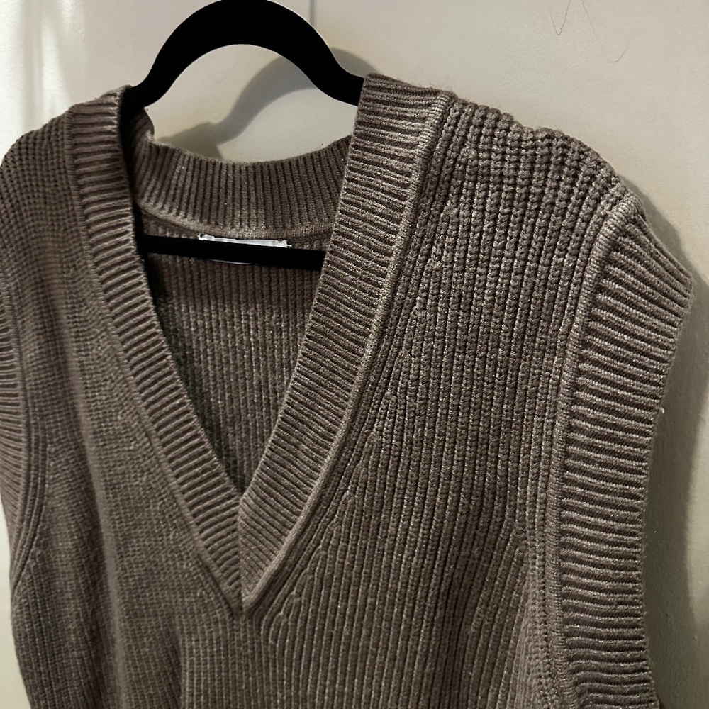 Zara Long Sweater Vest